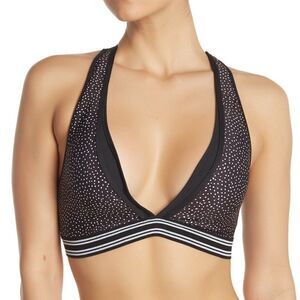 NEW Next Stardust Wide Band Bikini Top sz Small